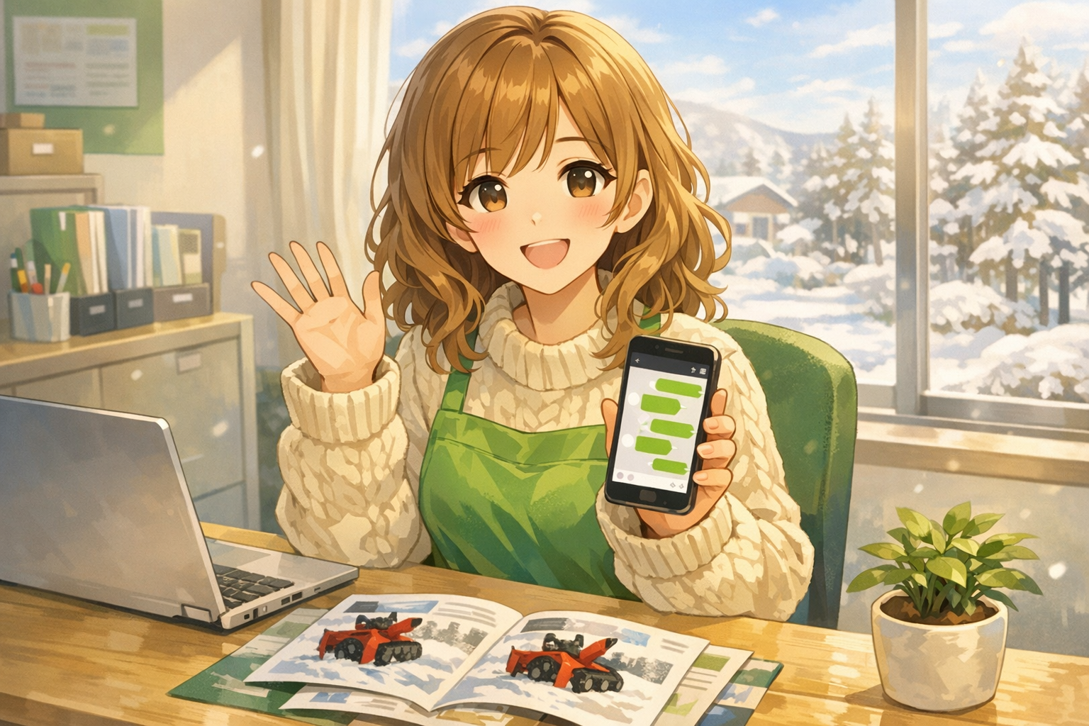 LINE相談サポートのイメージ